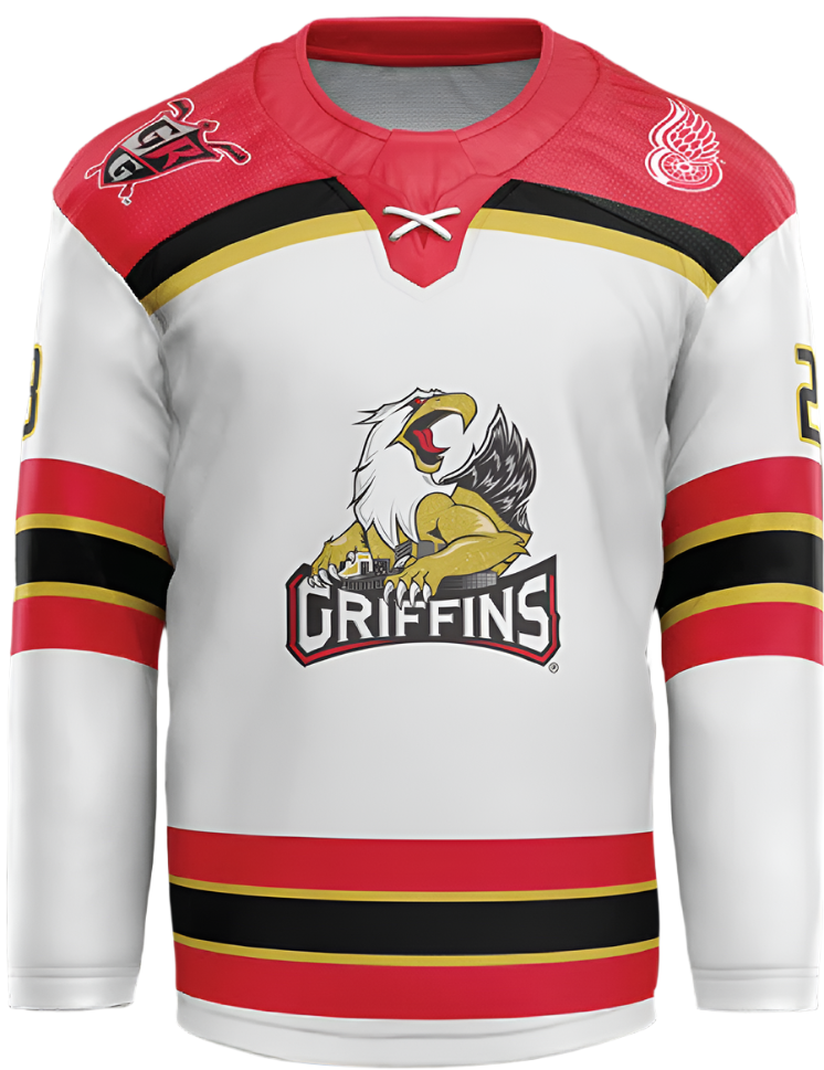 Grand Rapids Griffins Warm Up Jersey Curtis Hunt newest OT XXL $150