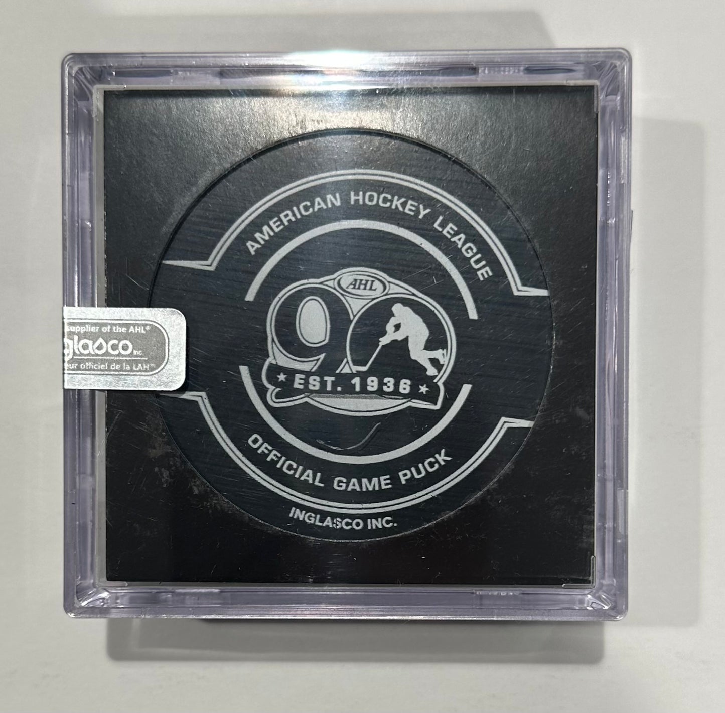 Official On Ice Game Puck 30th Season