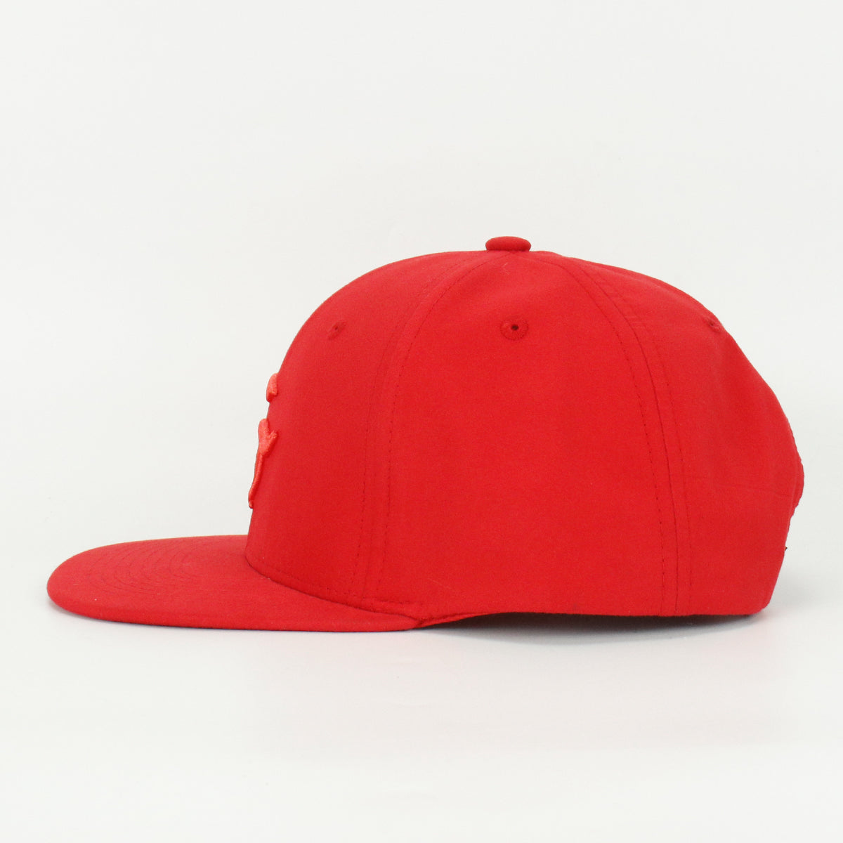 CHERRY - MetalHeads™ Flat Bill Adjustable Snapback