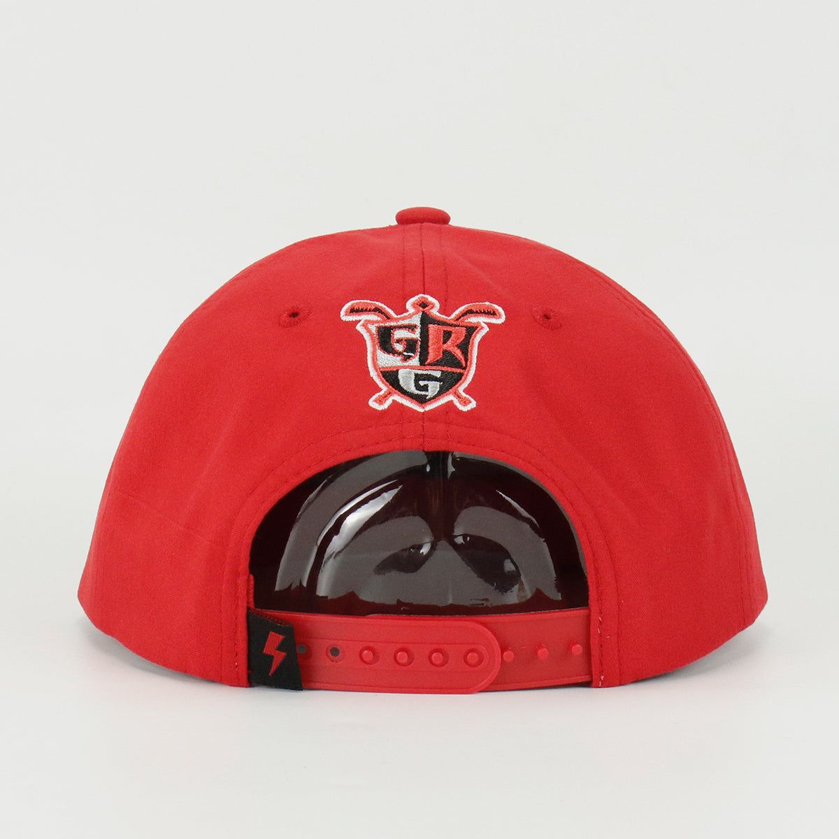 CHERRY - MetalHeads™ Flat Bill Adjustable Snapback
