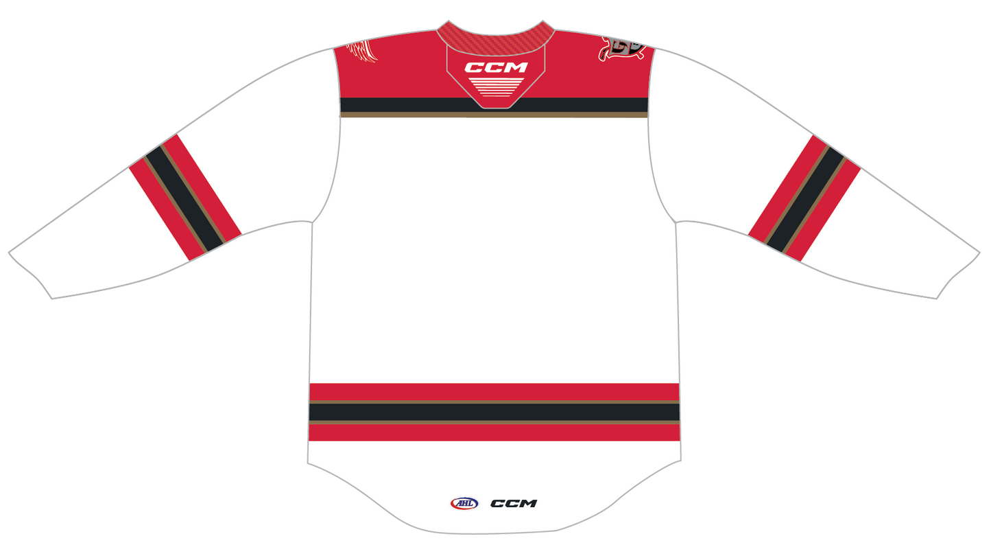 CCM Quicklite Premier WHITE Jersey Replica