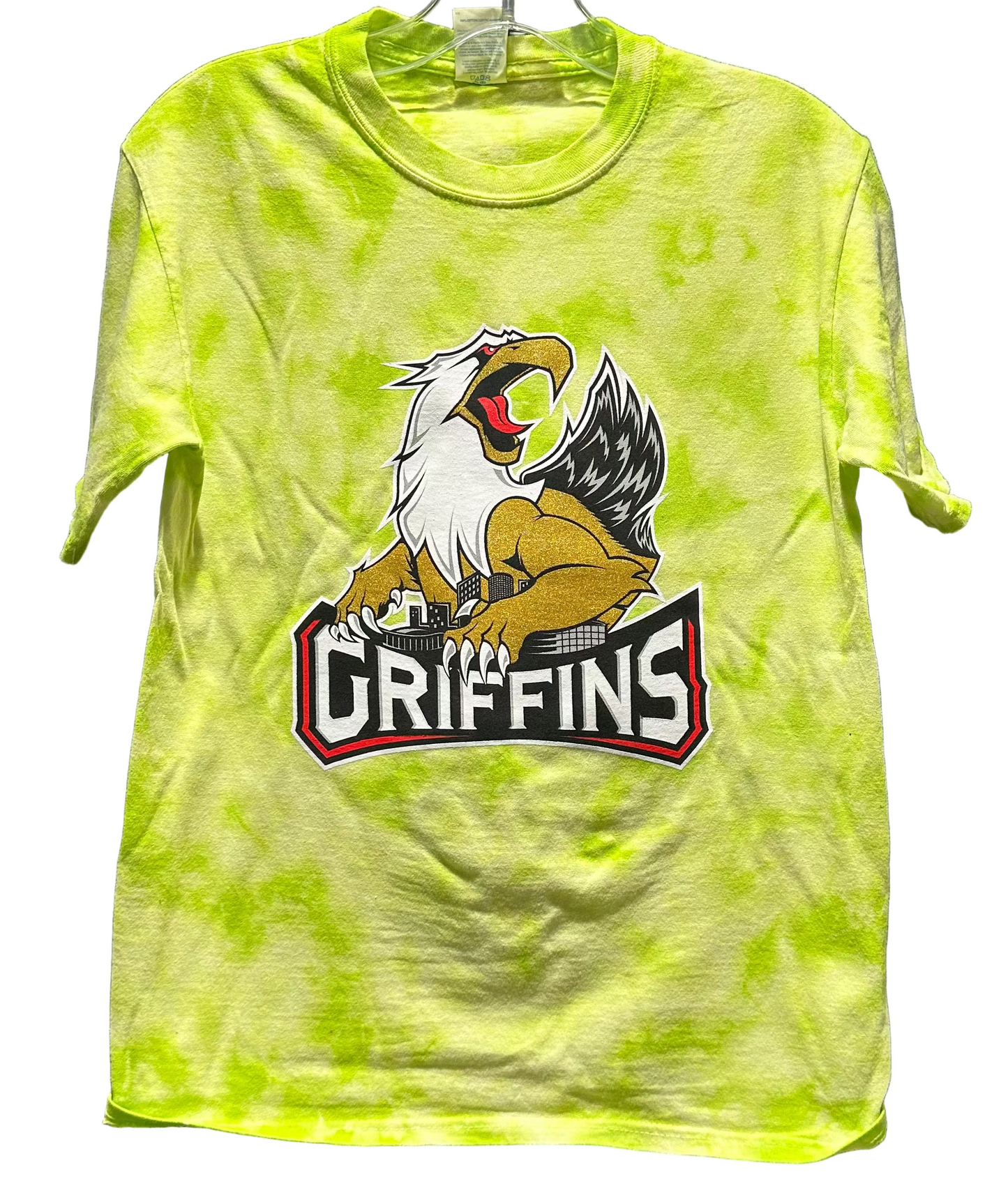 YTH LOGO TEE - Acid Wash Lime