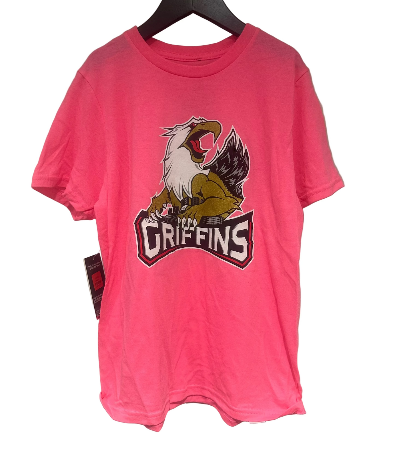 TEE YOUTH Neon Pink Primary Logo