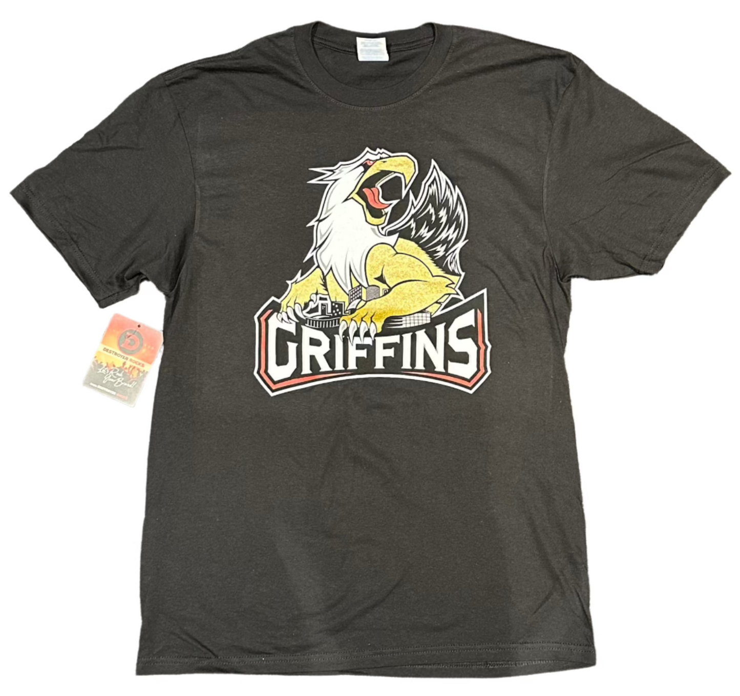 Primary Logo Tee Jet Black