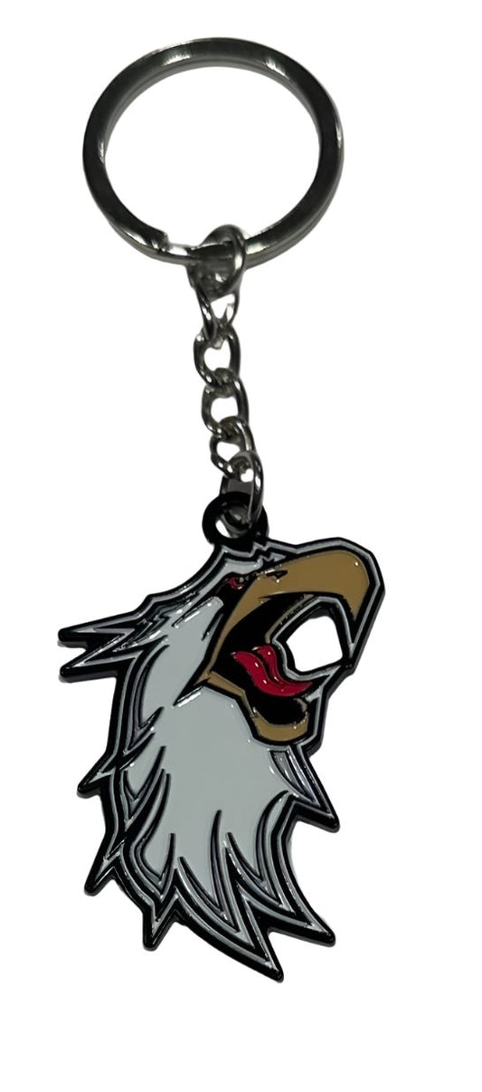 Metal Griffins Head Key Chain