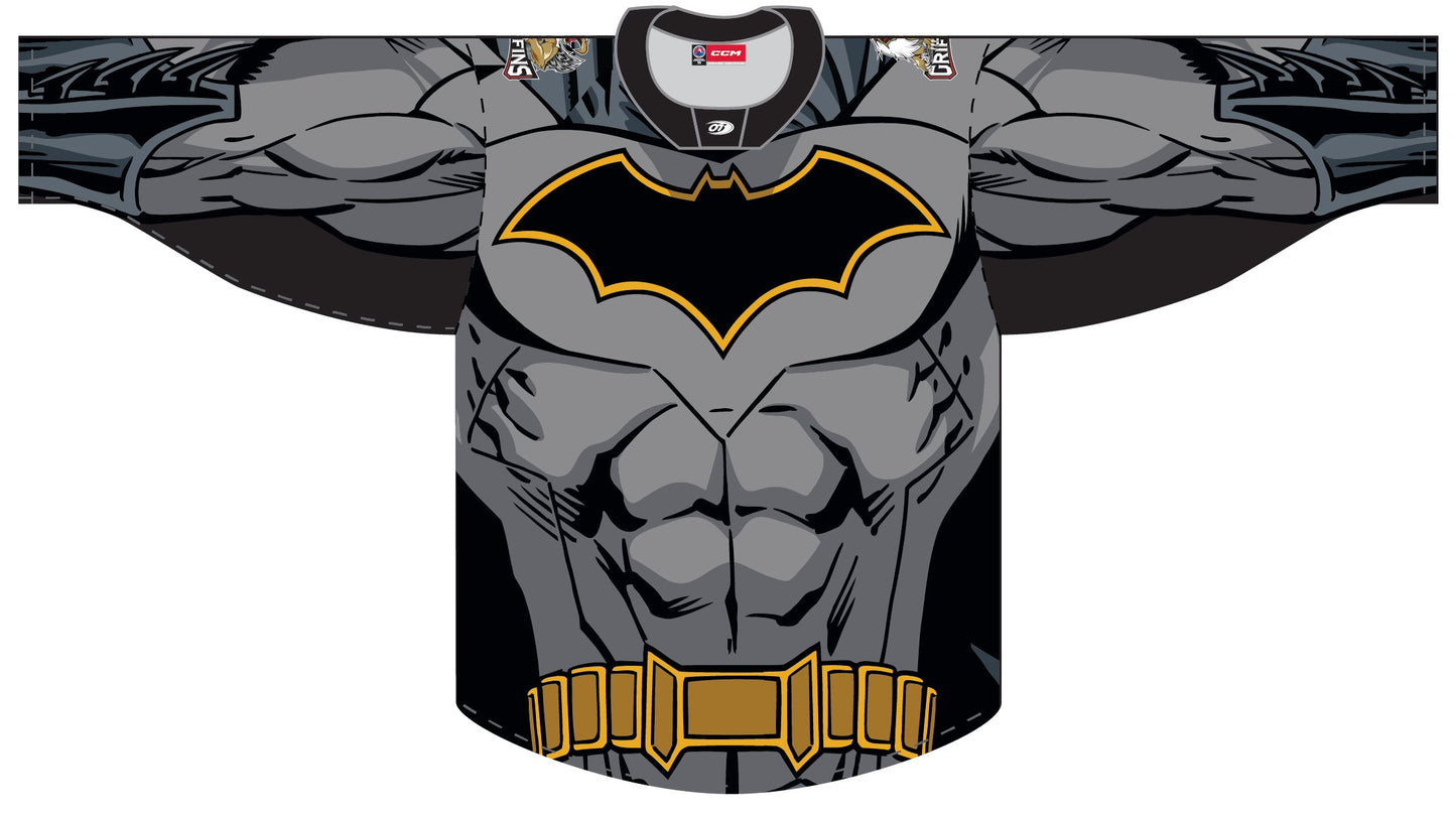 Batman Co-Branded Youth Jersey