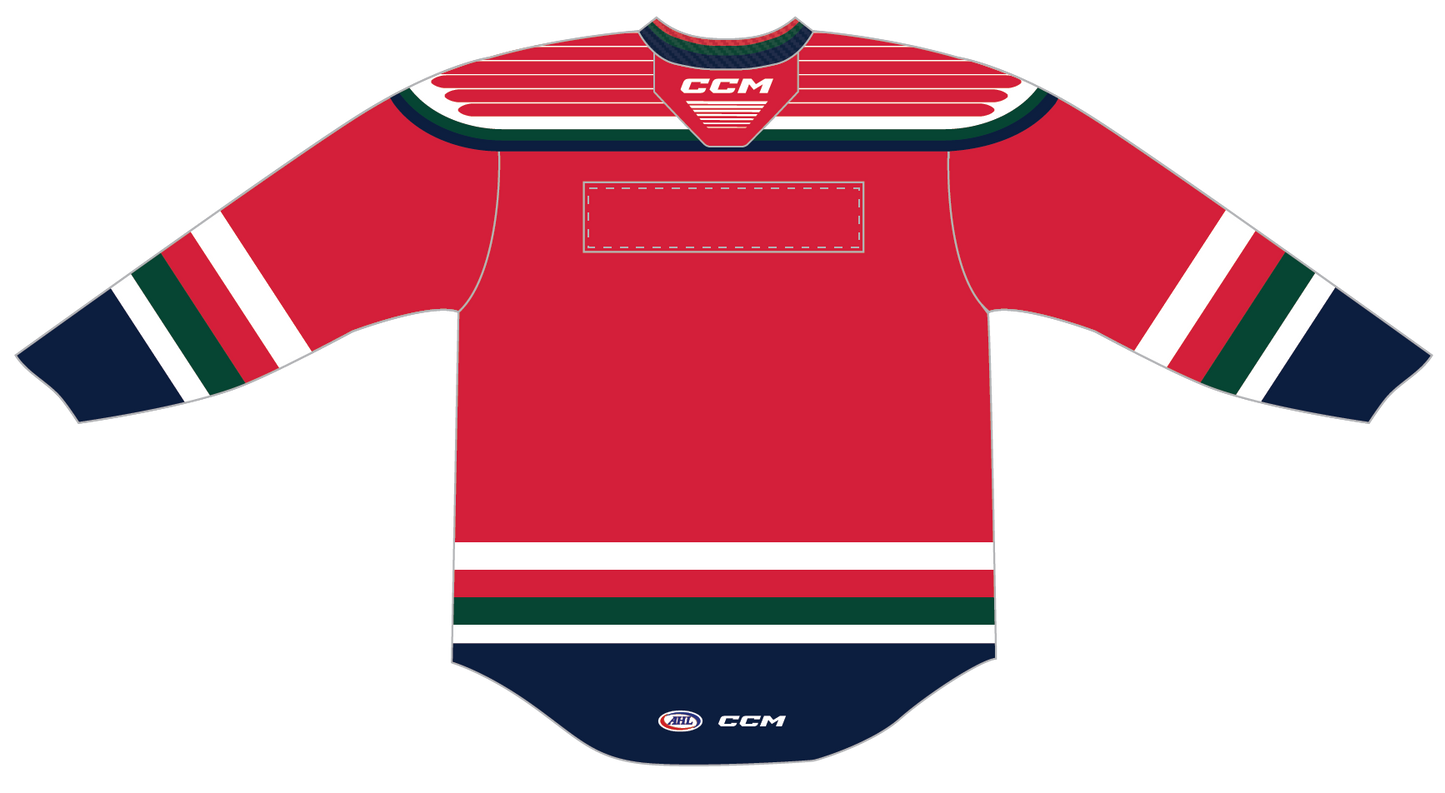 CCM Quicklite Premier RED Jersey Replica   CYBER DEAL:  Buy a Jersey Get a Hat/Knit Beanie 50% OFF!