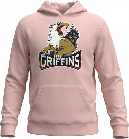 Yth Logo Hood-Blush Pink