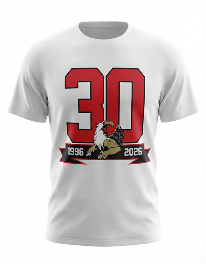 30th Season Logo Tee White