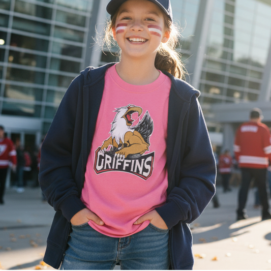 TEE YOUTH Pink Primary Logo