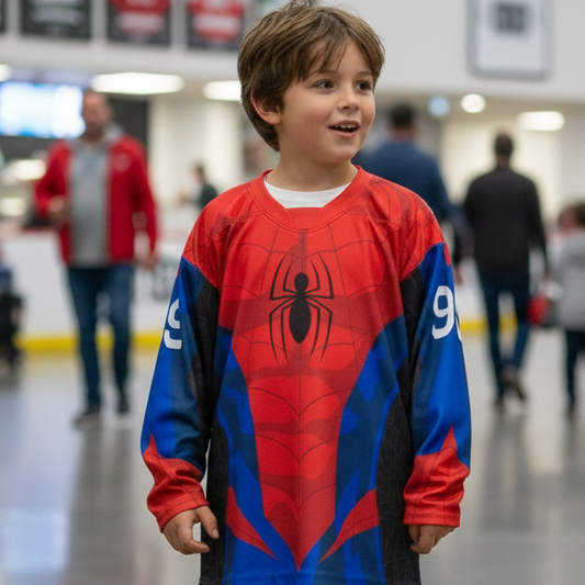 Spiderman Co-Branded Youth Jersey