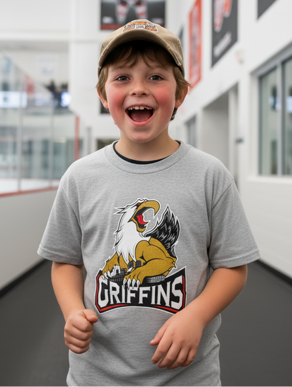 TEE YOUTH Light Gray Primary Logo