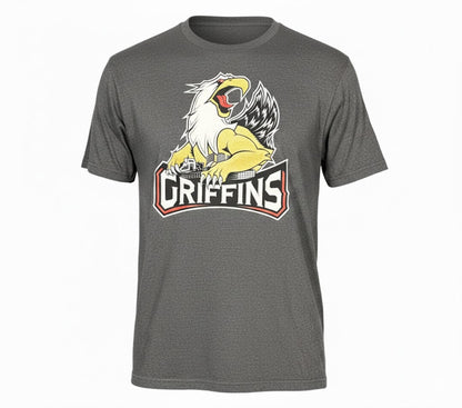 Primary Logo Tee Heather Black