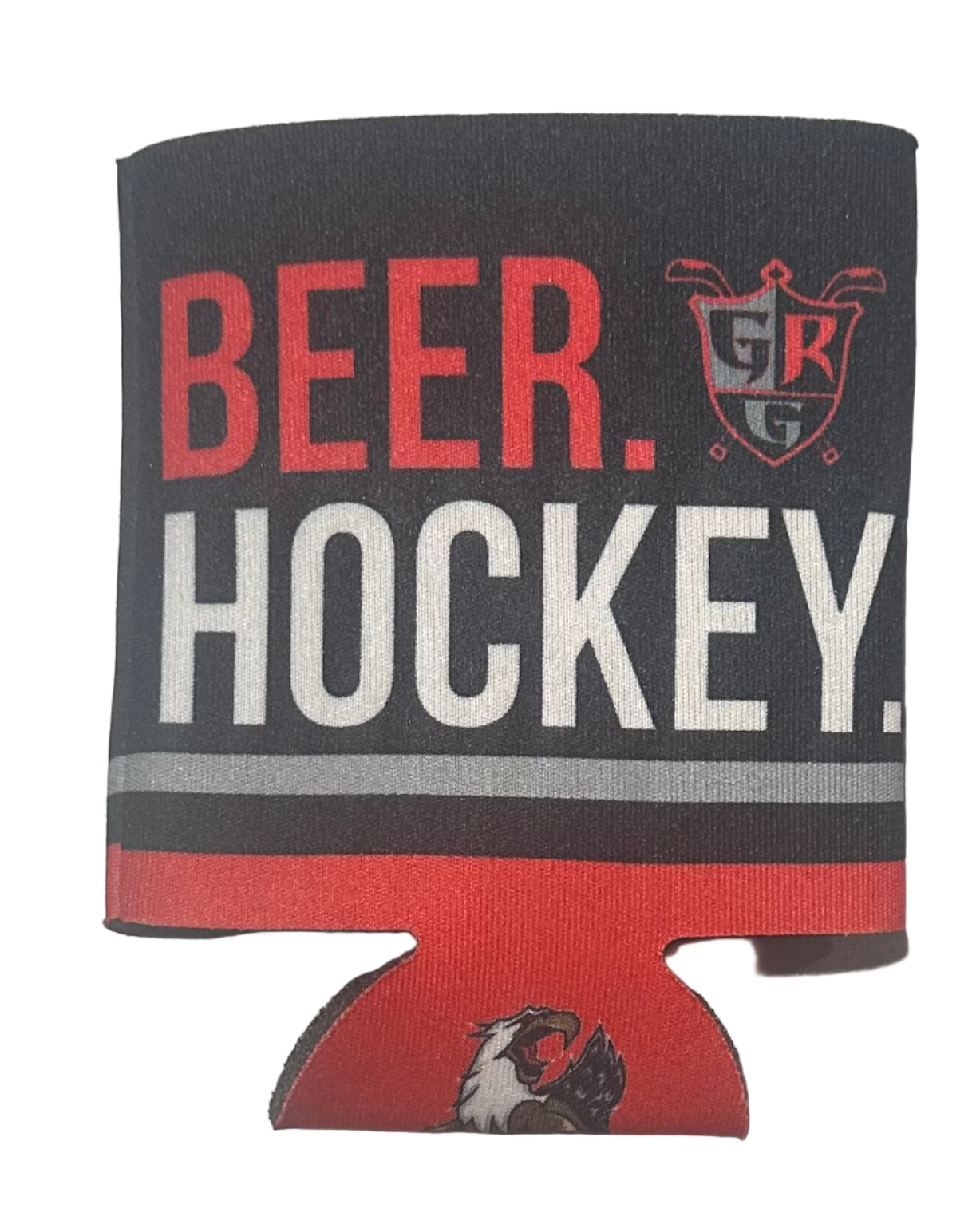Beer.Hockey. Coozie