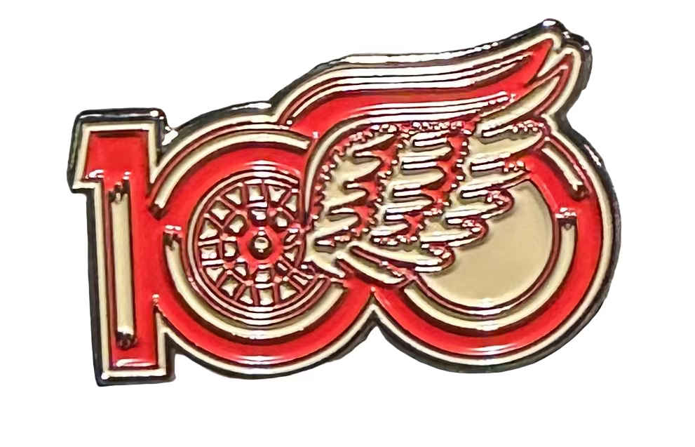 Lapel Pin - Red Wings Centennial