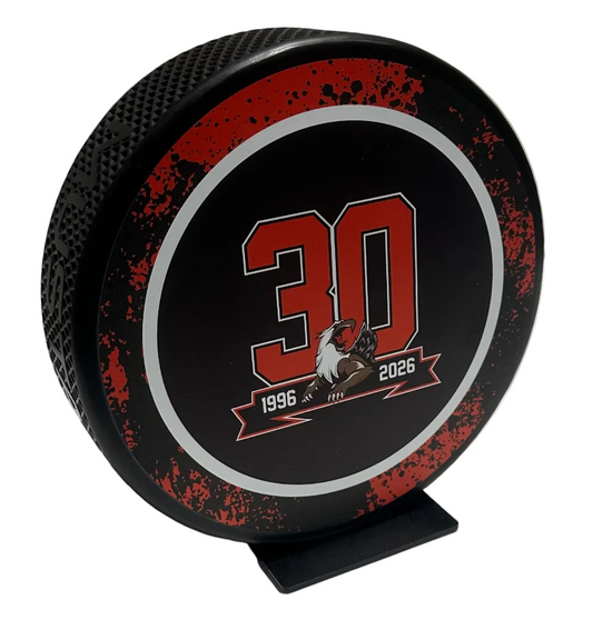 Griffins 30th Anniversary MEGA Puck