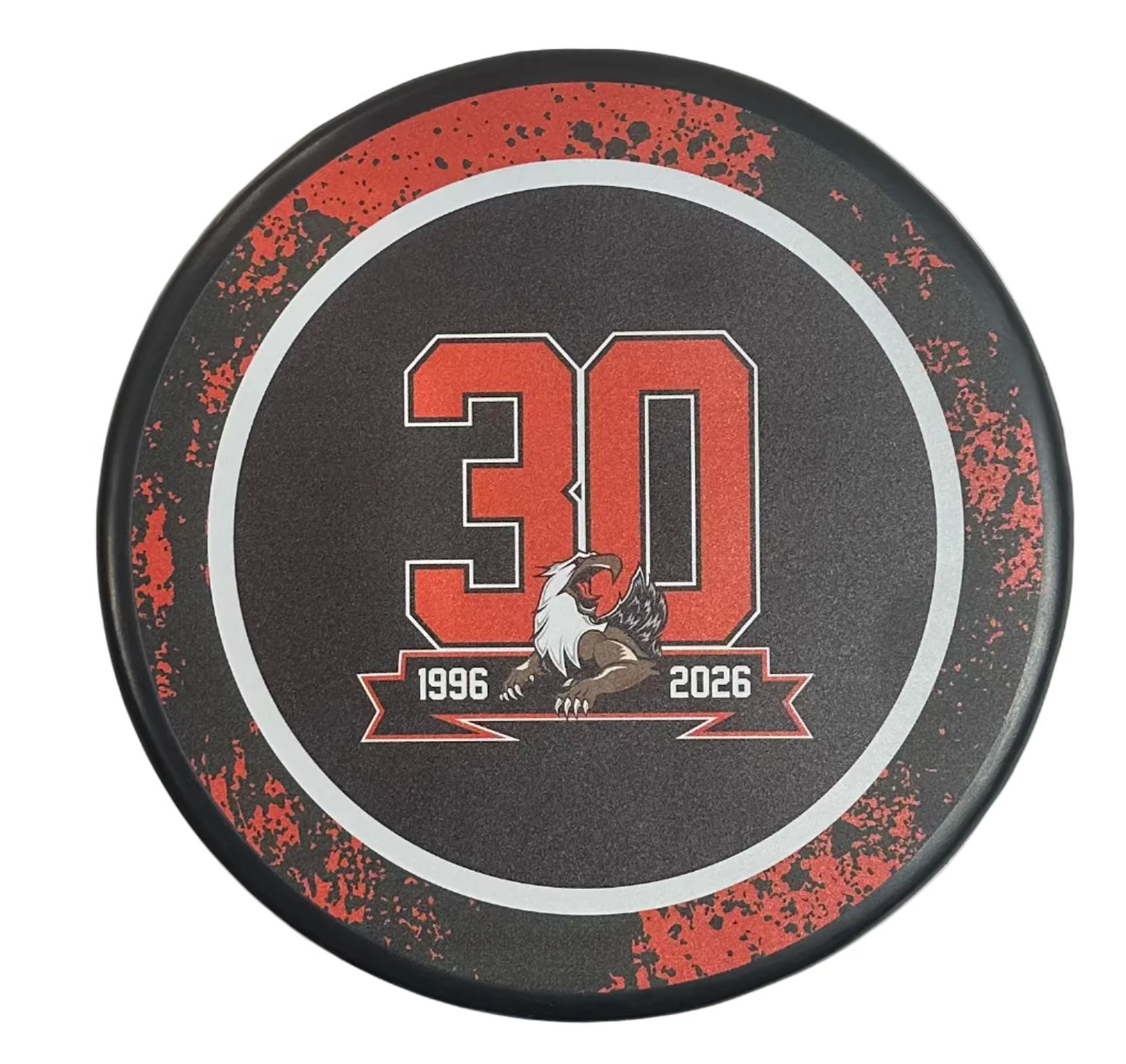 Griffins 30th Anniversary MEGA Puck