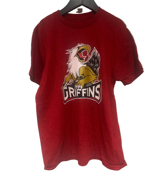 TEE YOUTH Vintage Red Primary Logo