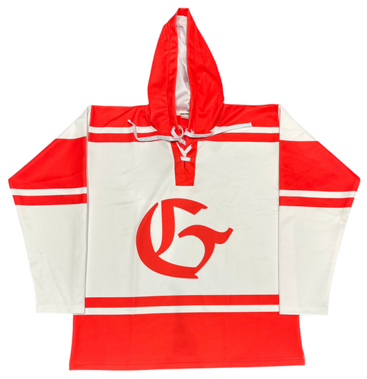 Old English G - Oversized Hockey Hood