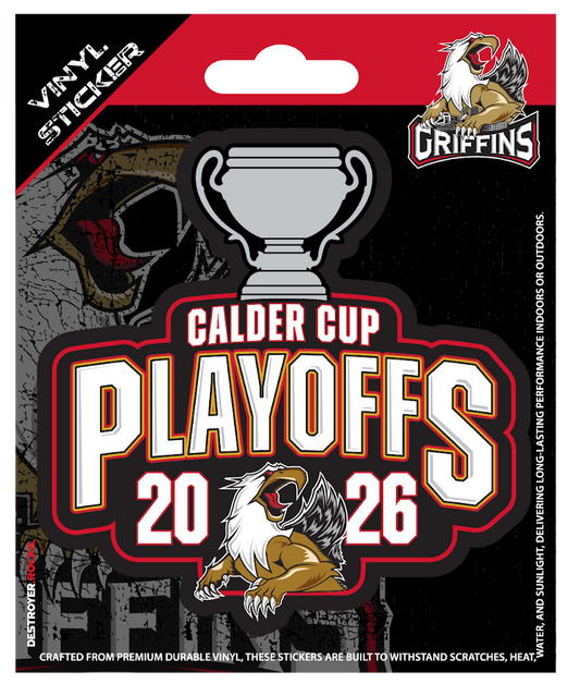 *PRE ORDER*  3" Vinyl 2026 Playoff Sticker