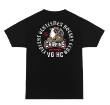 Violent Gentleman Tee Black – The Zone Grand Rapids Griffins
