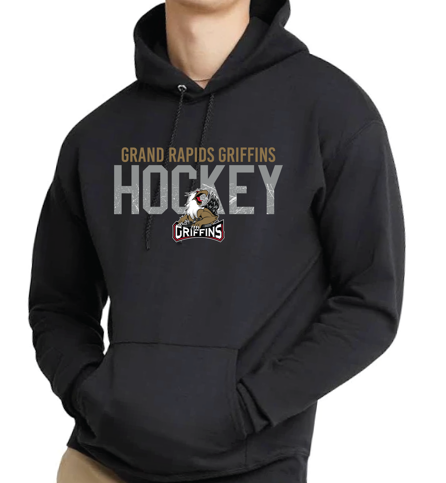 CHILL Black Hooded Sweatshirt