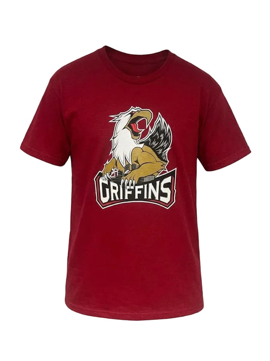 TEE Antique Cherry Red Primary Logo