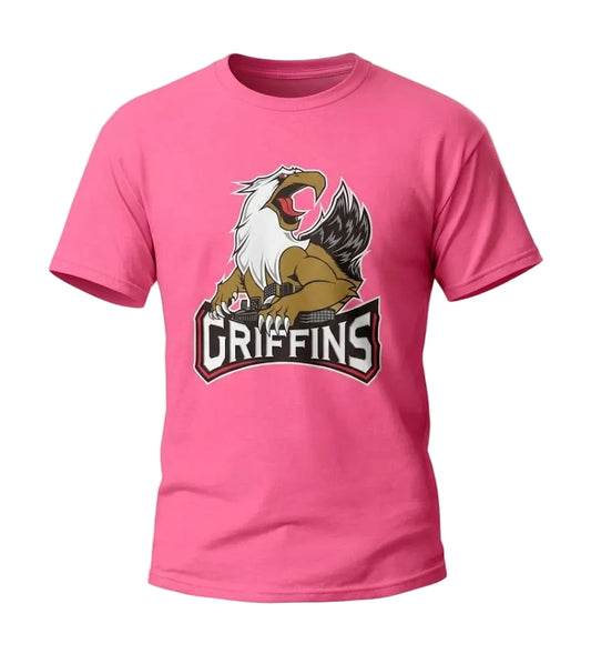 TEE YOUTH Neon Pink Primary Logo