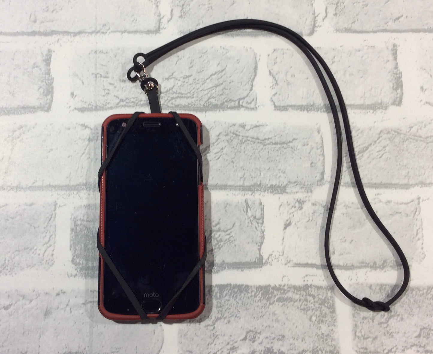 SILICONE LANYARD WITH PHONE HOLDER & WALLET